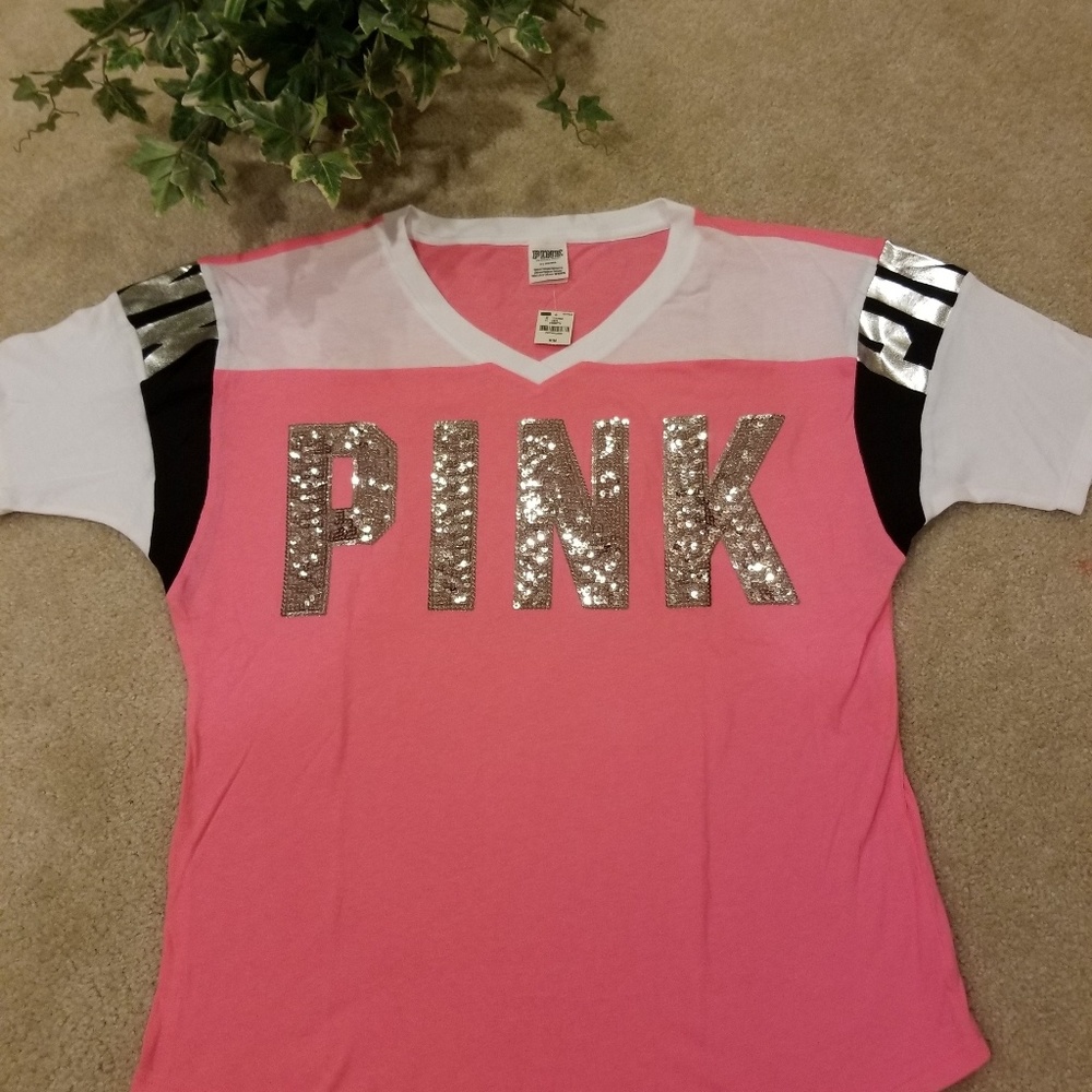 ***SOLD***NWT VS PINK Bling Tee